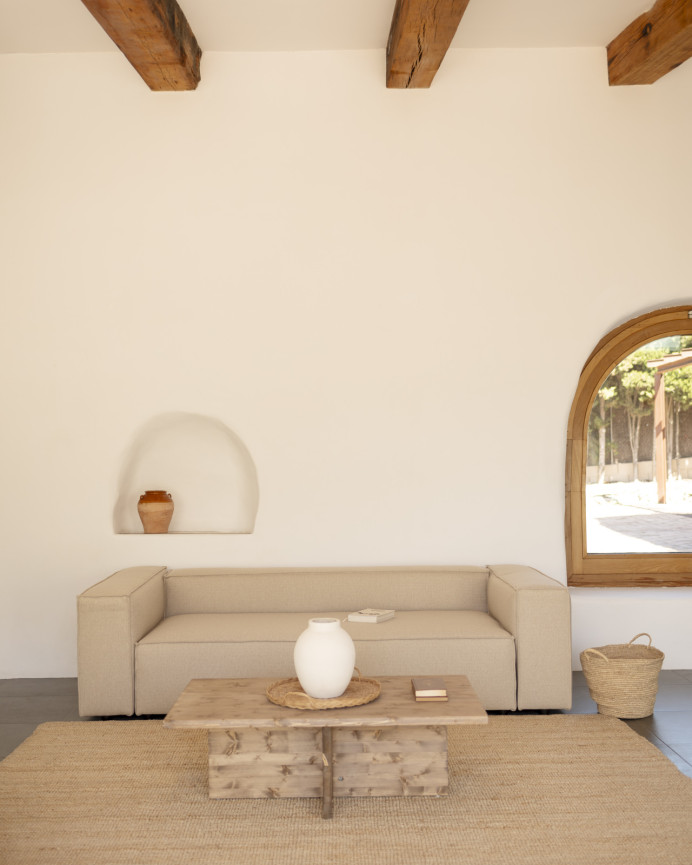 Beige Sofa in verschiedenen Größen