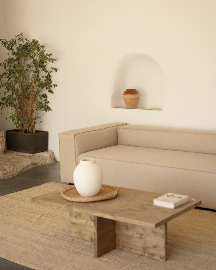 Beige Sofa in verschiedenen Größen