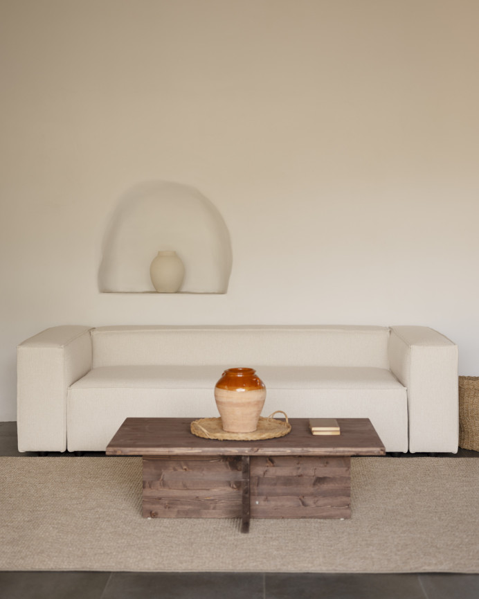 Sofa in gebrochenem Weiß in verschiedenen Größen