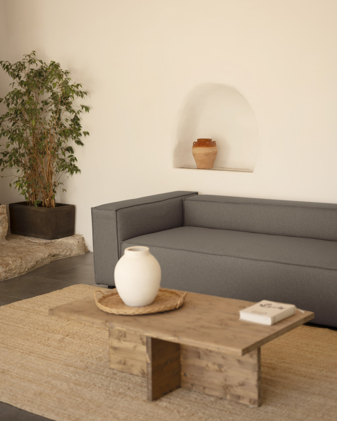 Dunkelgraues Sofa in verschiedenen Größen