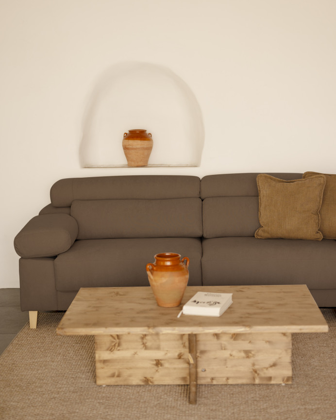 Sofa 4/5-Sitzer mit rechter Chaiselongue in verschiedenen Maßen