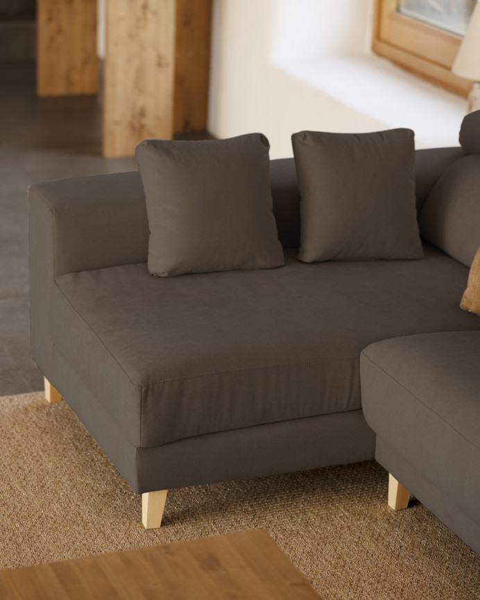 Sofa 4-Sitzer mit linker Chaiselongue in verschiedenen Maßen