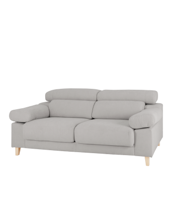 Hellgraues Sofa in verschiedenen Größen
