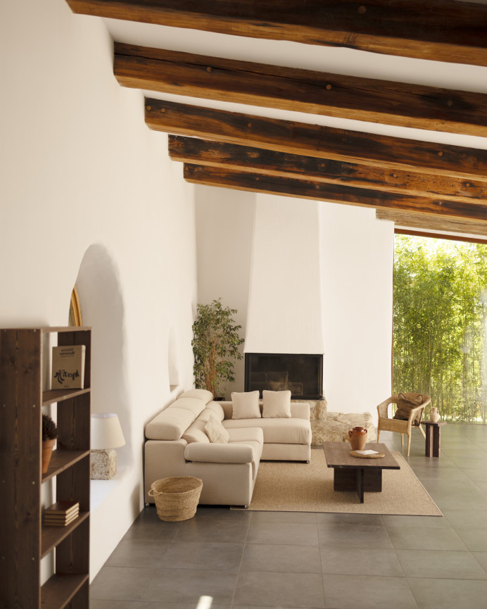 Sofa 4/5-Sitzer mit rechter Chaiselongue in verschiedenen Maßen