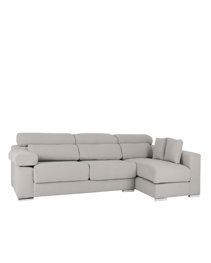 Sofa 4/5-Sitzer mit rechter Chaiselongue in verschiedenen Maßen