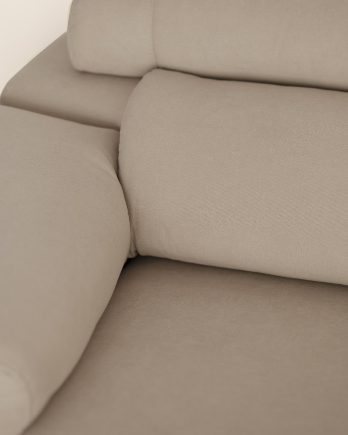 Sofa 4/5-Sitzer mit rechter Chaiselongue in verschiedenen Maßen