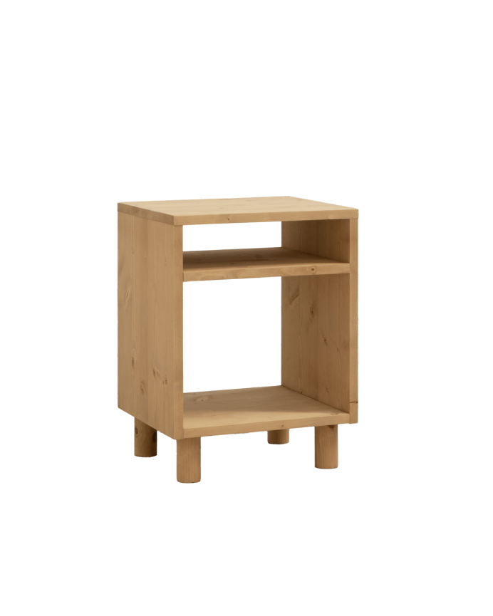 Nachttisch Aus Massivholz, 50,5x32cm