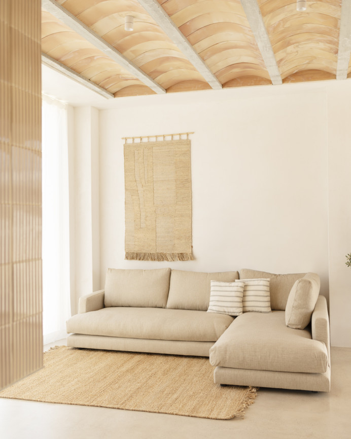 Sofa 3/4-SITZER MIT RECHTER CHAISELONGUE in verschiedenen Maßen