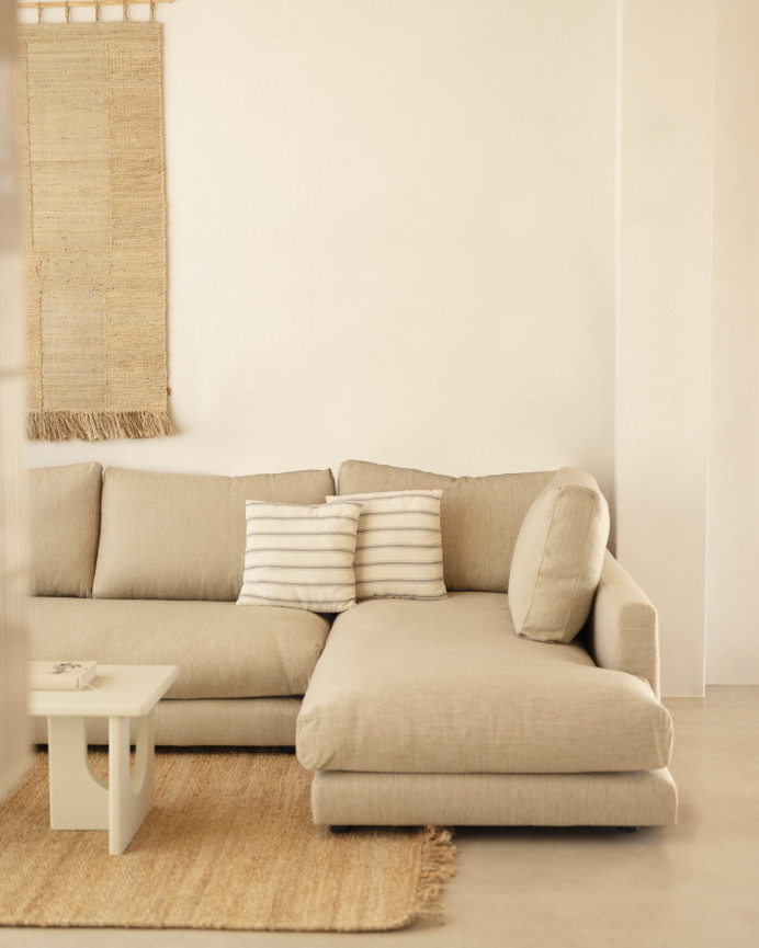 Sofa 3/4-SITZER MIT RECHTER CHAISELONGUE in verschiedenen Maßen