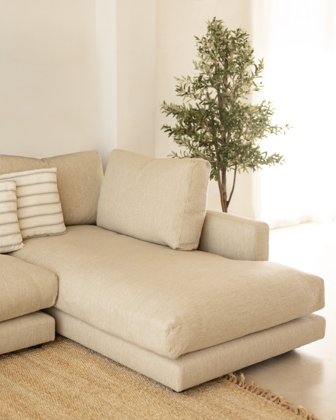 Sofa 3/4-SITZER MIT RECHTER CHAISELONGUE in verschiedenen Maßen