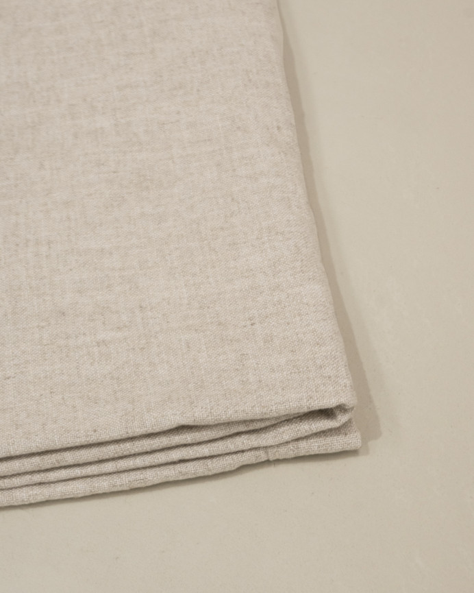 Hülle für abnehmbares gepolstertes Kopfteil aus beige Leinen in verschiedenen Größen.