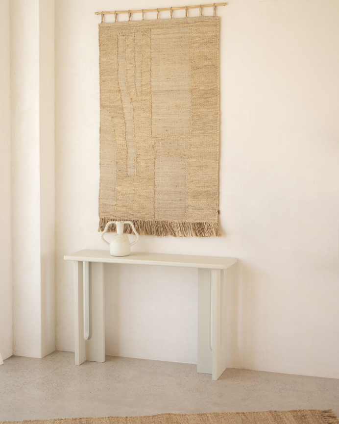 Mikrozement-Konsole in 120x33 cm