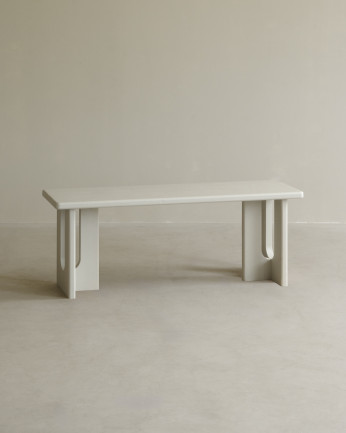 Mikrozementbank in 120x33cm