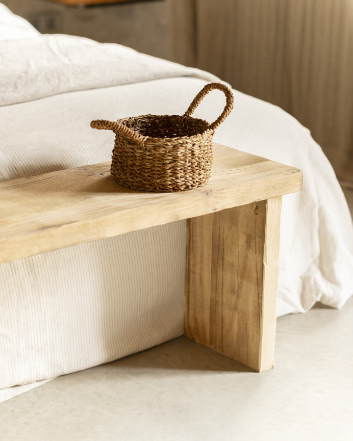 Bank Aus Massivholz, 45x109cm