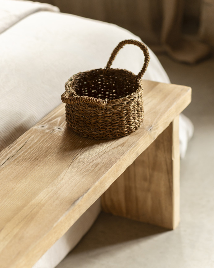 Bank Aus Massivholz, 45x109cm