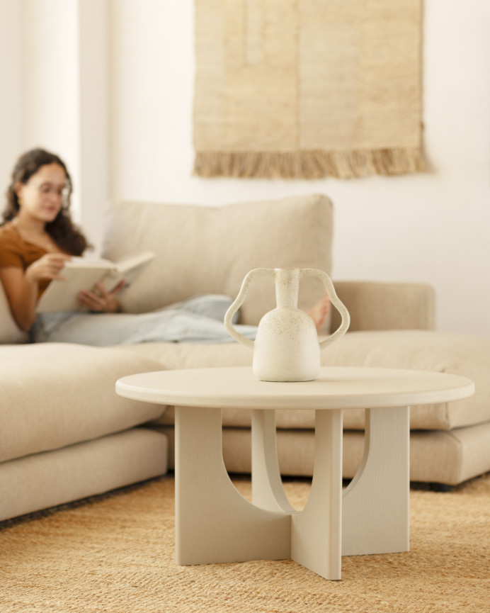Couchtisch aus Mikrozement in verschiedenen Größen