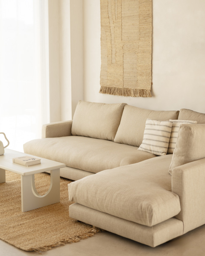 Couchtisch aus mikrozement in 120x50cm