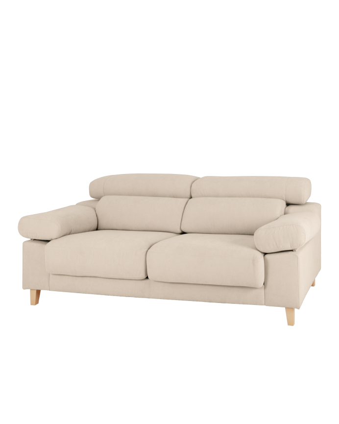 Beiges Sofa in verschiedenen Größen