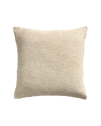 Kissenbezug aus Baumwolle und Leinen in der Farbe Beige in verschiedenen Größen