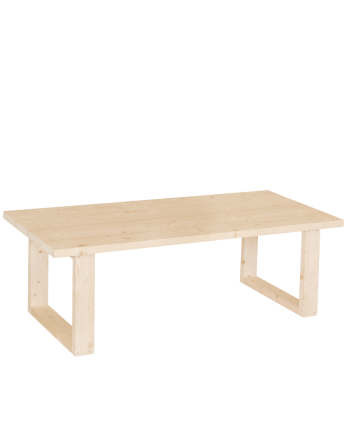 Couchtisch aus Massivholz in verschiedenen Größen
