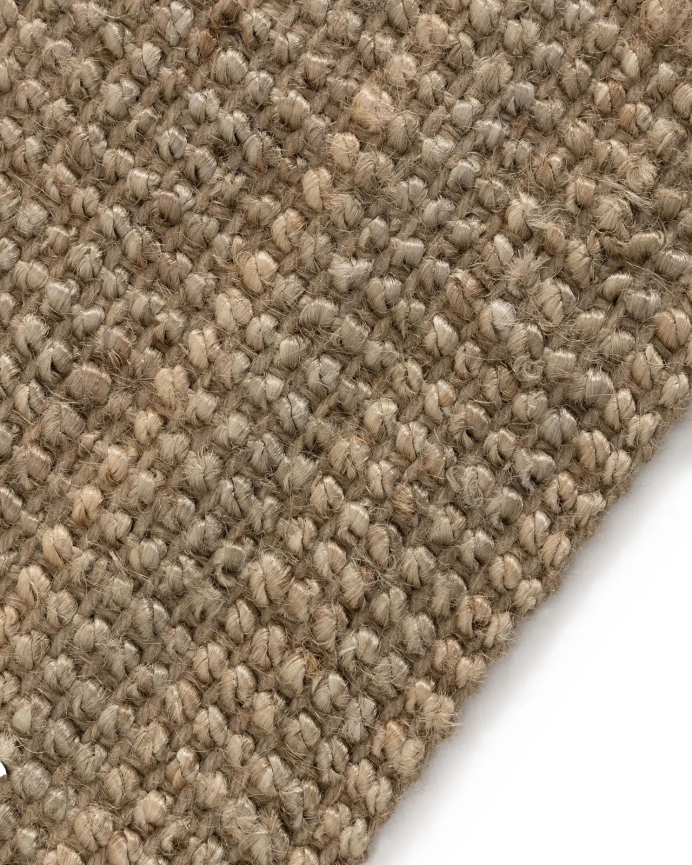 Teppich rechteckig aus Jute braun in verschiedenen Größen