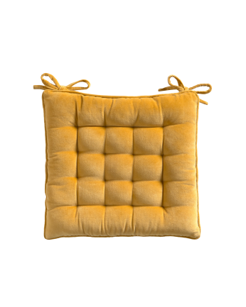 Stuhlkissen in Senf 40cm