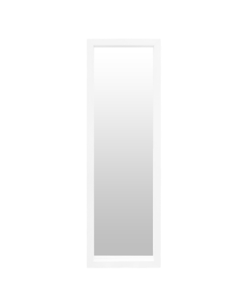 White wooden mirror of various sizes