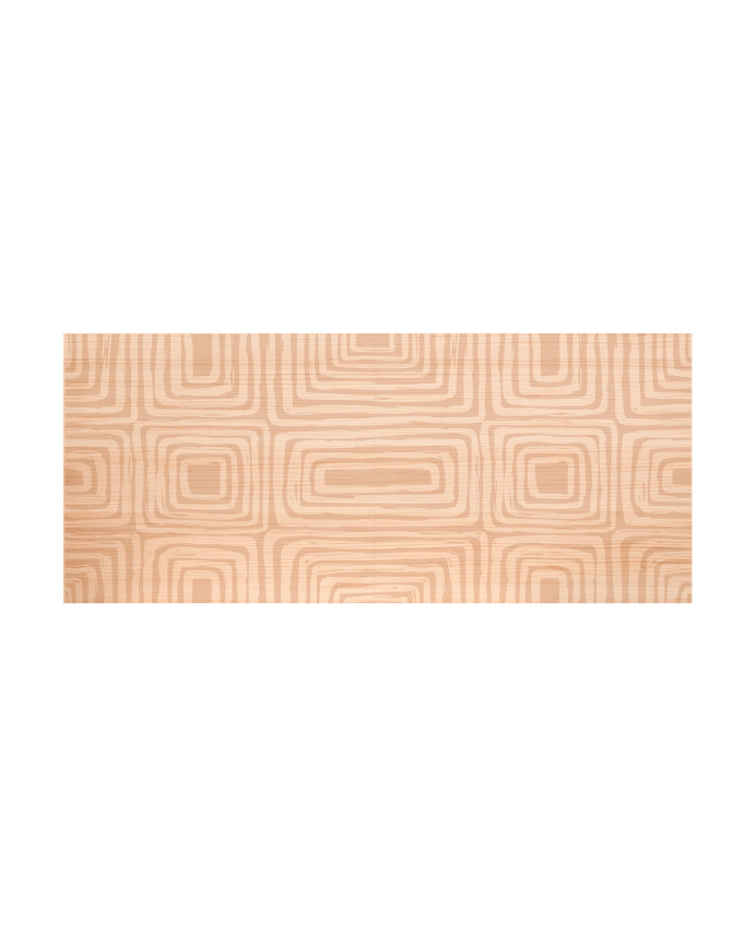 Solid wood headboard with several sizes stamped