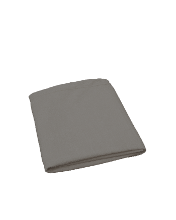 Dark gray bouclé headboard cover in various sizes