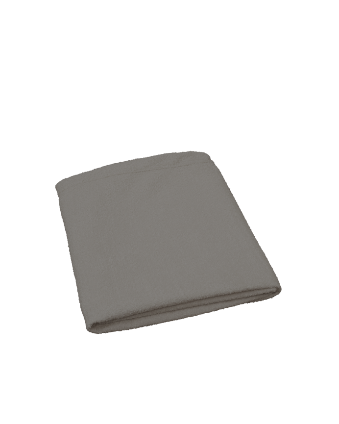 Dark gray bouclé headboard cover in various sizes