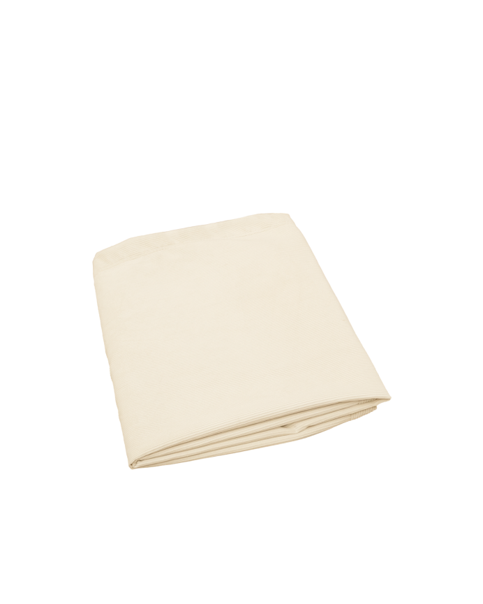 Cover for off-white velvet headboard in various sizes.