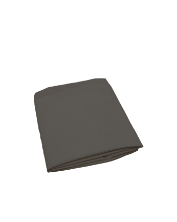 Dark gray velvet headboard cover available in various sizes