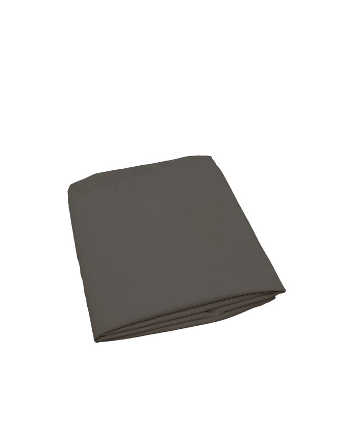 Dark gray velvet headboard cover available in various sizes