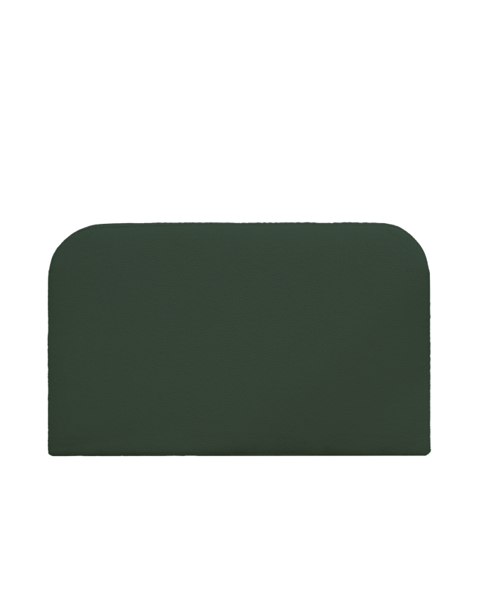 Cover for green bouclé headboard available in various sizes