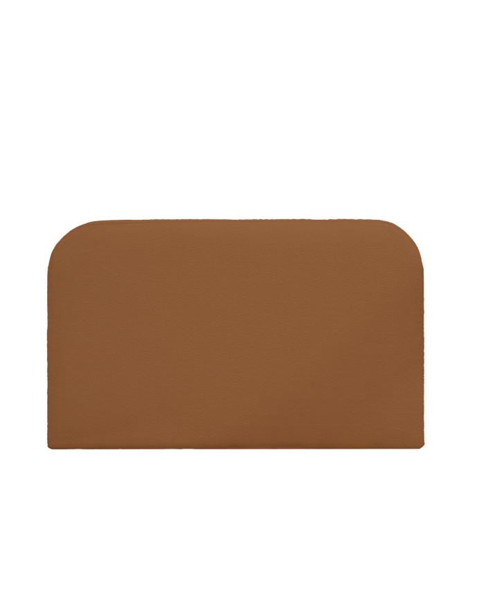 Bouclé Copper Headboard Cover in various sizes.