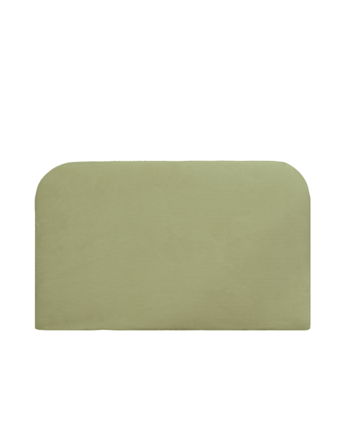 Pana lime headboard cover in various sizes