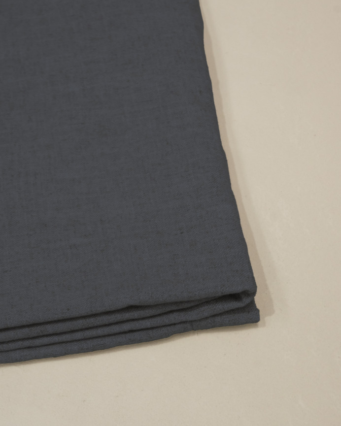Blue linen headboard cover in various sizes
