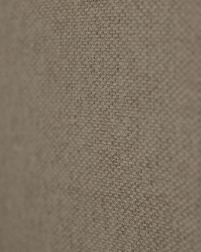 Upholstered headboard in light brown color available in various sizes.