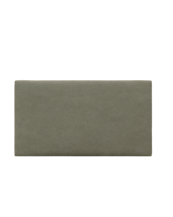 Upholstered headboard in green color available in various sizes