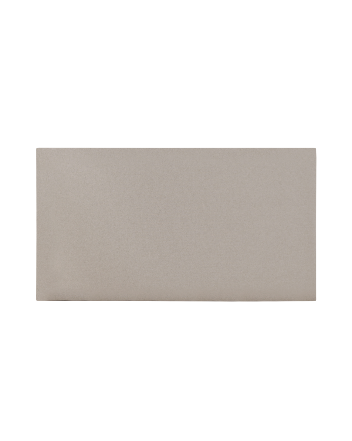 Upholstered cotton headboard in gray color available in various sizes