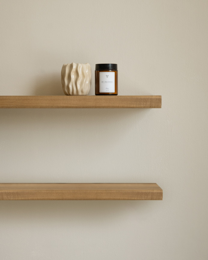 Solid poplar wood bookshelf in various sizes