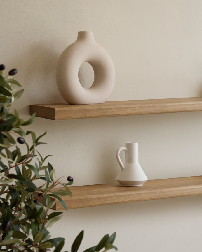 Solid poplar wood bookshelf in various sizes