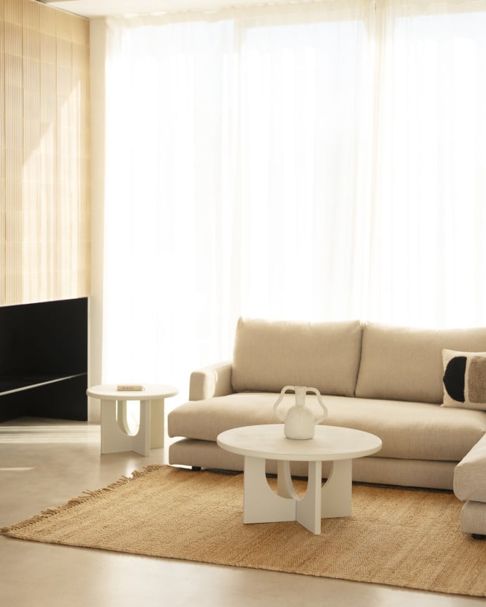 Microcement coffee table in various sizes