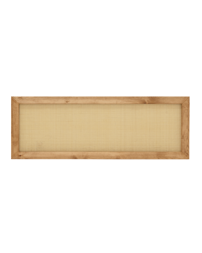 Solid wood dark oak headboard in various sizes
