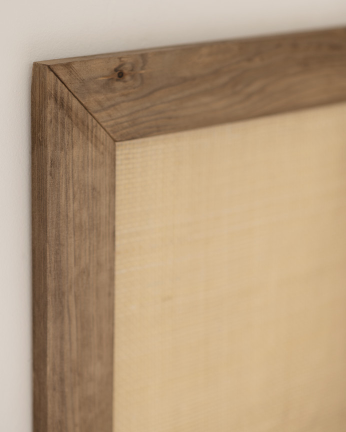 Solid wood dark oak headboard in various sizes