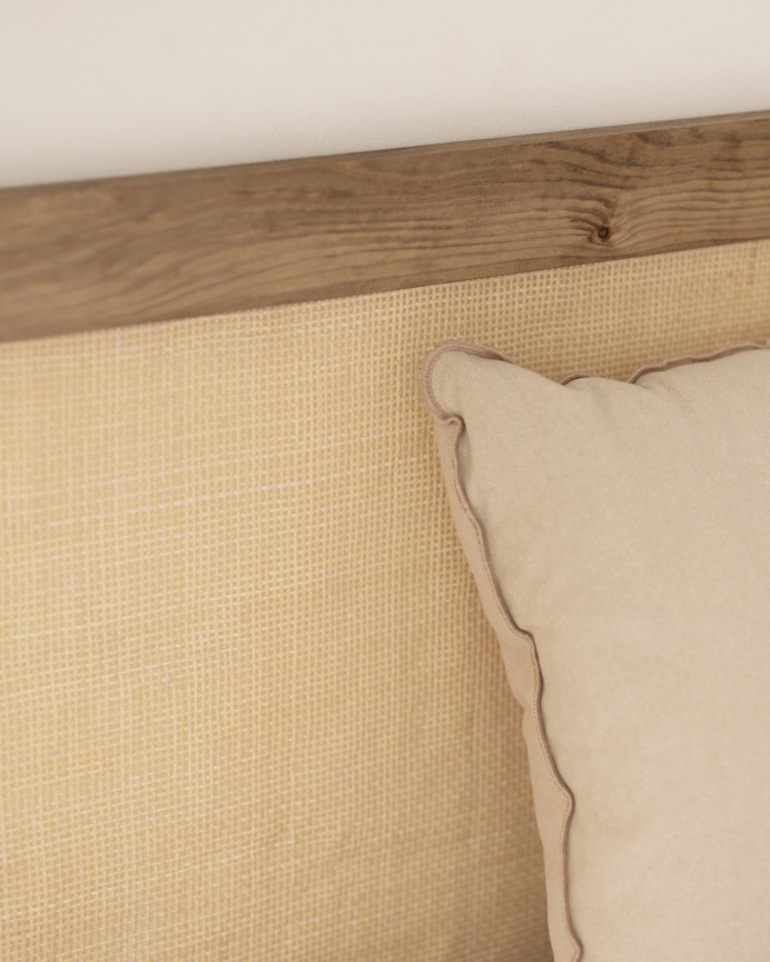 Solid wood dark oak headboard in various sizes