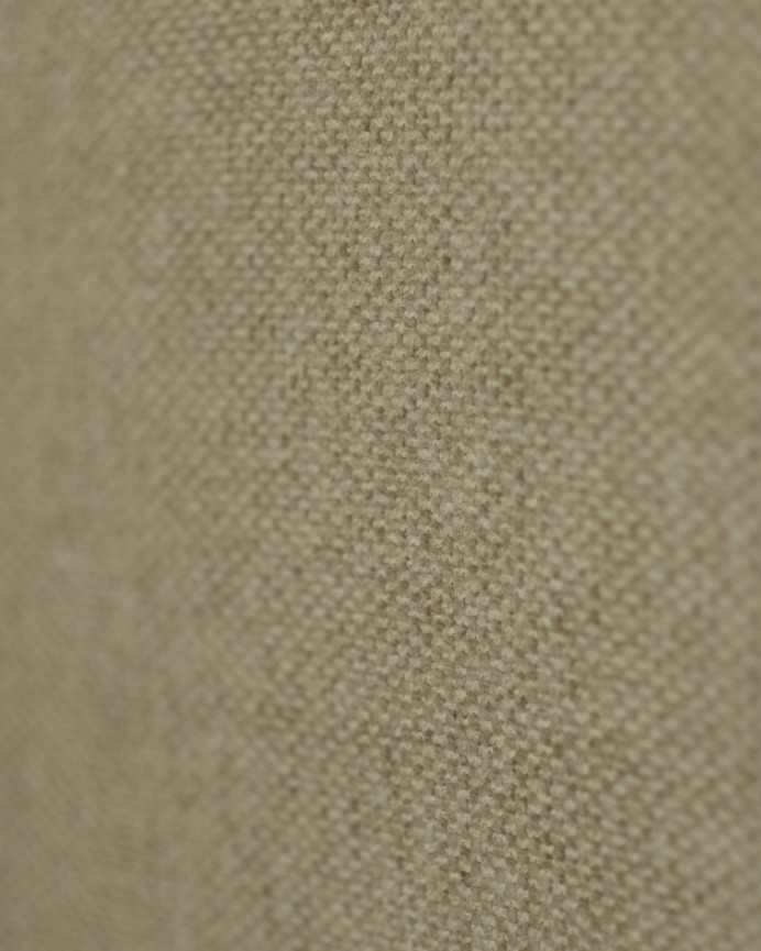 Upholstered headboard in beige color available in various sizes.