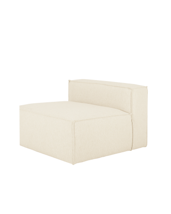 Off-white armchair measuring 110x90cm.