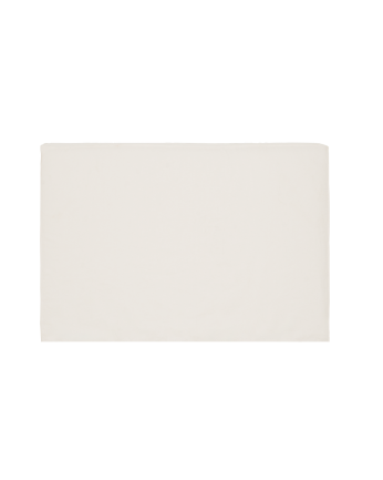 Upholstered white linen headboard with removable cover in various sizes