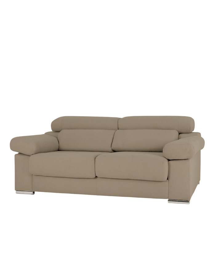 Brown taupe sofa of various sizes.